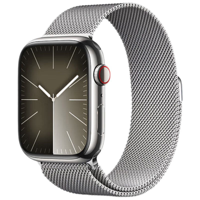 W&P 26 New Style Compatible with Apple Watch Band, Suitable for Apple Watch Ultra 4/3/2 Milanese Metal Stainless Steel Strap, for IWatch S12/11/10/9/8/SE