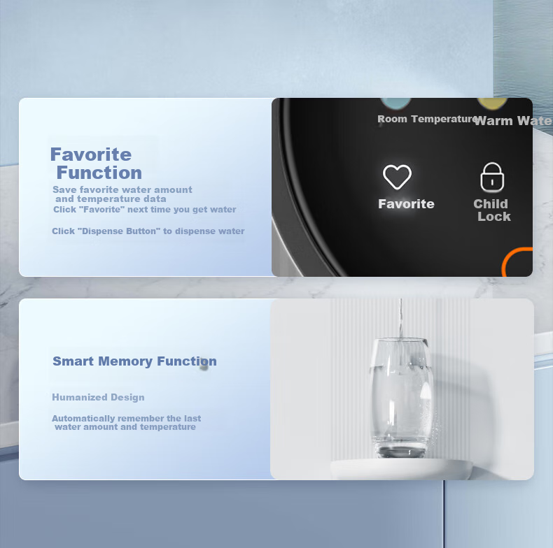 SUPOR Bottled Water Dispenser, Home Wall-Mounted Instant Hot Water Machine, Sideboard Direct Drinking Machine, Ultra-Thin Rapid Heating, Can Connect to Bottled Water, Touch Control Operation, Multiple Temperature And Water Level Settings, UG02A 14