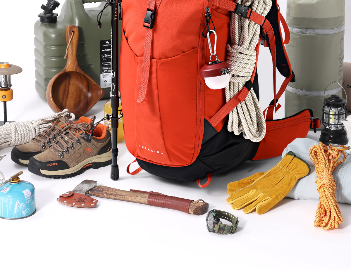 CAMEL King Armor Large Capacity Outdoor Camera Hiking Backpack Mountaineering Travel Backpack 7