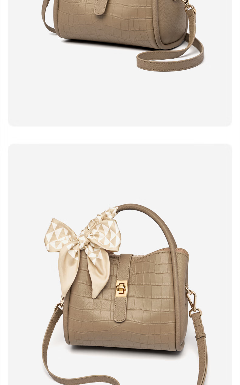 Zhuer Women's Handbag 2026 New Leather Tote Shoulder Bag Crossbody Bag Birthday Mother's Day Gift for Mom 8