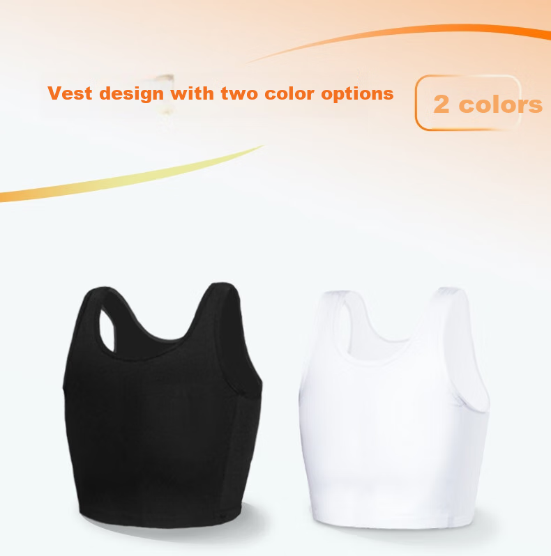 Bejirog Chest Binder, Bra for Large Breasts, Minimizing Vest, Chest Wrap for Women, Student Chest Shaper, Sports Bra 14