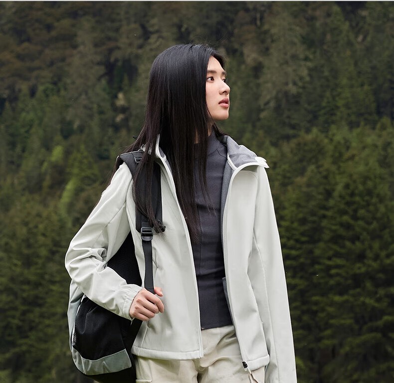 361° Women's Jacket, Autumn And Winter, Triple Protection, Fleece-Lined, Sports Casual Windproof Jacket, Clothing 662544603-2 31