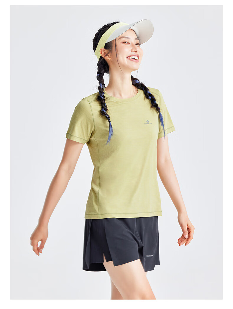 Toread Women's Summer Outdoor Sports Quick-Dry Breathable Slim Fit Short Sleeve T-Shirt 9