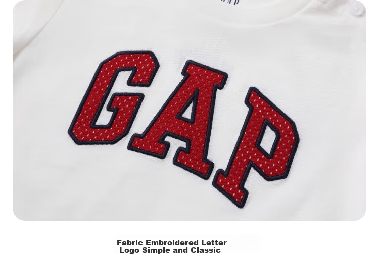 GAP [Same Style for Older And Younger Kids] Boys' Summer Moisture-Wicking Quick-Dry Short-Sleeve T-Shirt Children's Clothing 775228 23