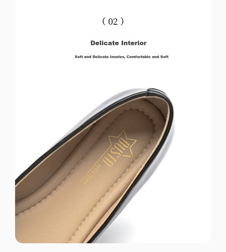 Dusto Flat Single Shoes for Women, 2026 New Spring Style, Versatile Commuter Shoes, Comfortable Soft-Soled Low-Cut Loafers And Slip-Ons 10
