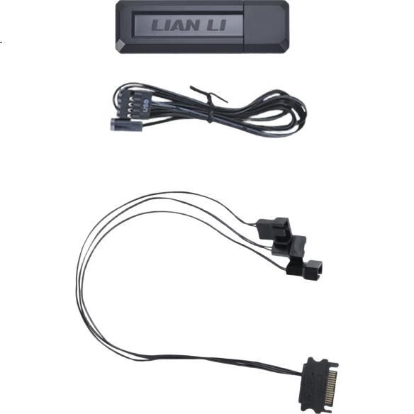 Контроллер LIANLI Wireless Series Universal Controller (Transmitter) - Черный (с дополнительным кабелем питания SATA)
