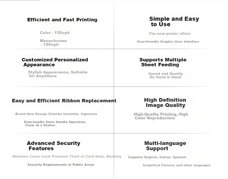 ZEBRA ZC100 ID Card Printer Dedicated Color Ribbon, 800300-250CN, 800300-250CN Color (200 Sheets/roll) 3