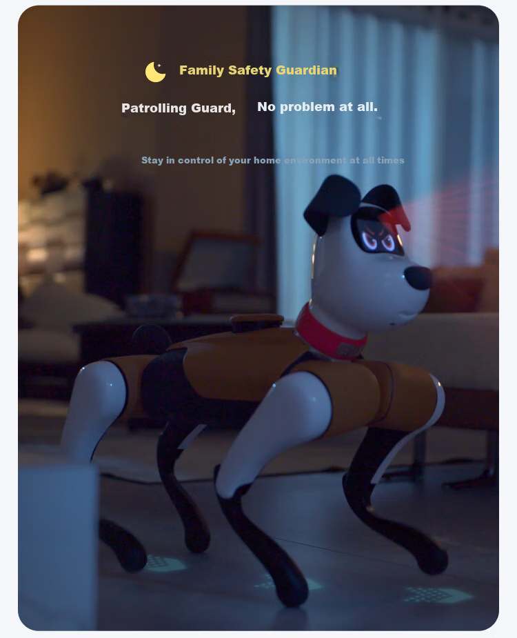 WEILAN Alpha Robot Dog, BabyAlpha A2 Ultra, Dream Cyber, Artificial Intelligence AI Companion Robot, Children's Gift 14