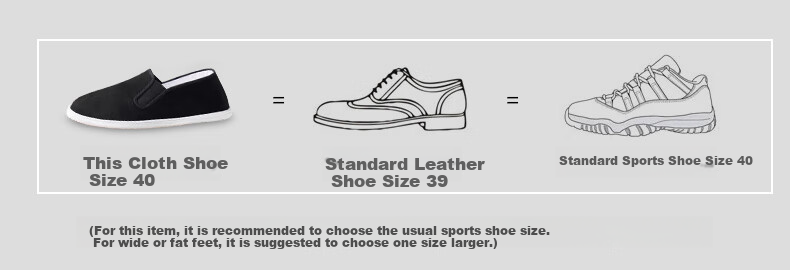 YUZHAOLIN Traditional Beijing Cloth Shoes, Handmade with Thousand-Layer Sole, Slip-On Loafers, Casual Cultural Footwear for Men, Y1S-1003, Size 44 1