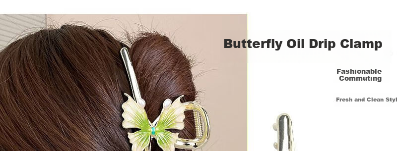 Gunai Wheat Spike Hair Clip, Women's Accessory, 2025 Style, Elegant Hairpin, Shark Clip, Claw Clip, New Year Gift for Girls 7