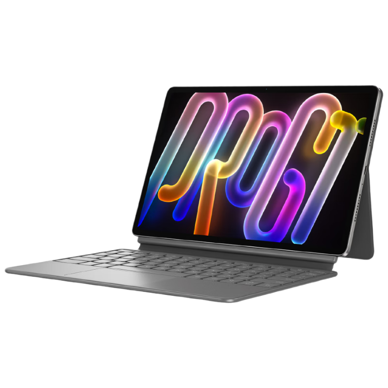 Lenovo Xiaoxin Tablet Pro GT Magnetic Keyboard and Stand Magnetic Pairing Smart Wake and Sleep Detachable Design Multi-Combination Shortcut Keys Breeze Gray