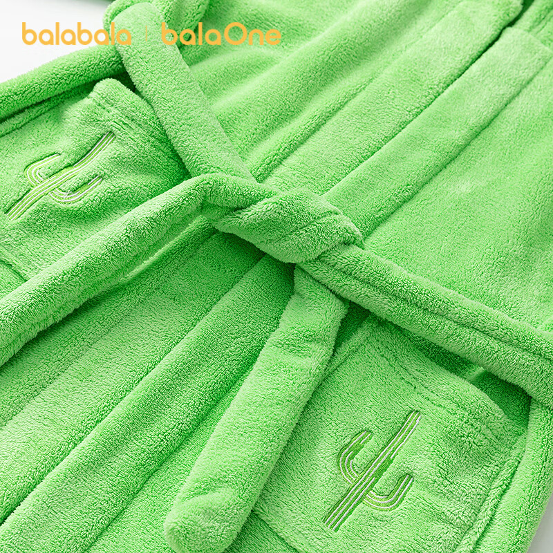 Balabala BalaOne Kids Hooded Bathrobe Cartoon Milk Velvet Home Bath Towel for Boys and Girls 208925191201