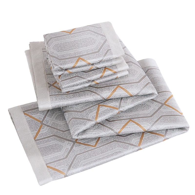 FUANNA Geyun Class A Washable Cooling Jacquard Mat, Double Size Three-Piece Set, Coffee Color, 1.8*2 Meters [Foldable]