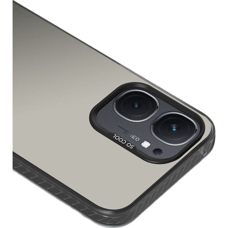 Противоударный чехол Baozou для VIVO IQOONeo9/9pro, силиконовый край, матовый, серый