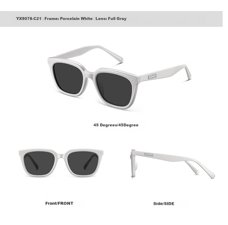 LOHO Sunglasses for Women, 2026 New Style GM Glasses for Men, Sunglasses with UV Protection, High-End Look, Makes Face Appear Smaller When Driving 9