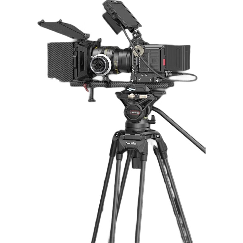 Профессиональный штатив SmallRig 3751 с гидравлической головкой, для DSLR камер, алюминиевый сплав, нагрузка 8 кг