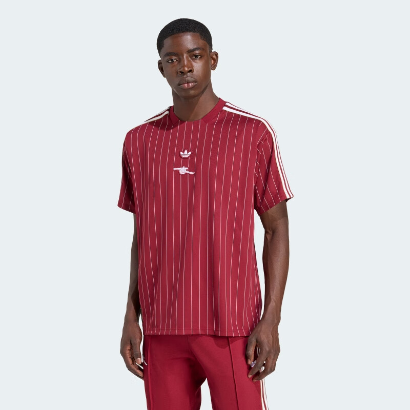 Adidas Unisex Football Series AFC ICON JSY Arsenal Retro Cultural Shirt Short Sleeve KB6427 Red XL 2