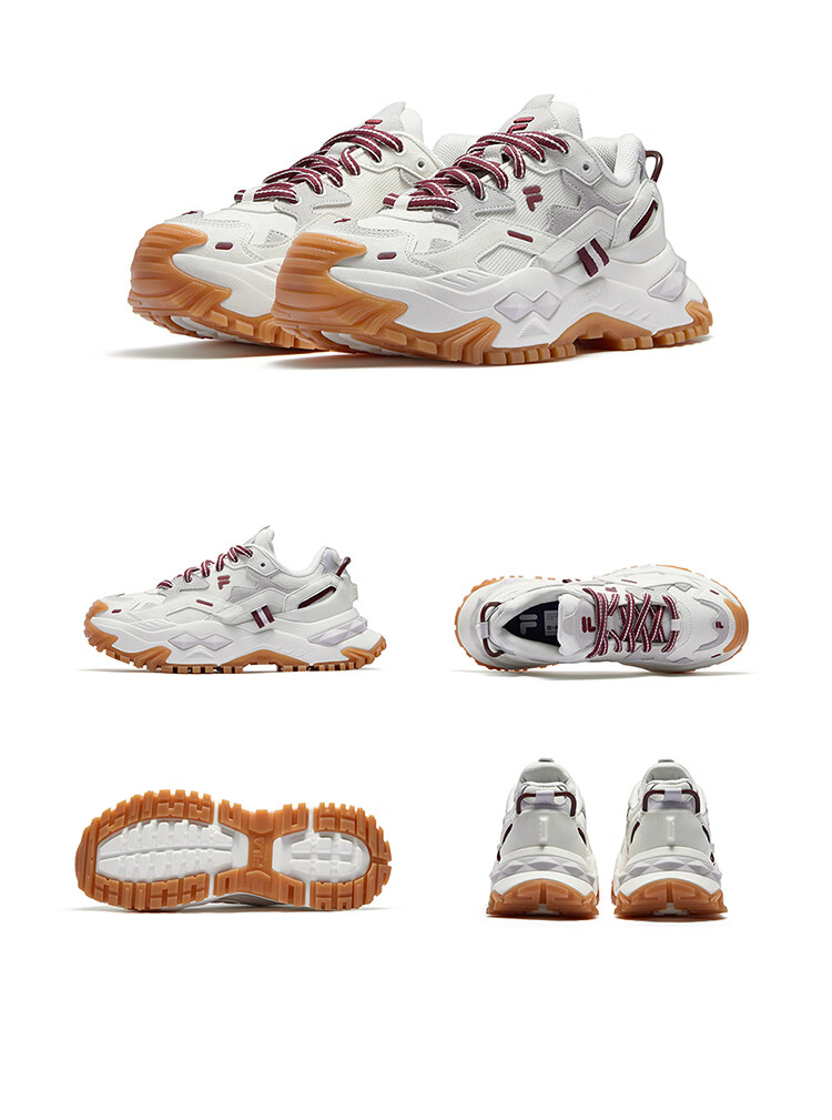 FILAFUSION Fila Trendy Women's Shoes BIANCO Platform Winter Candy Dad Sneakers 48
