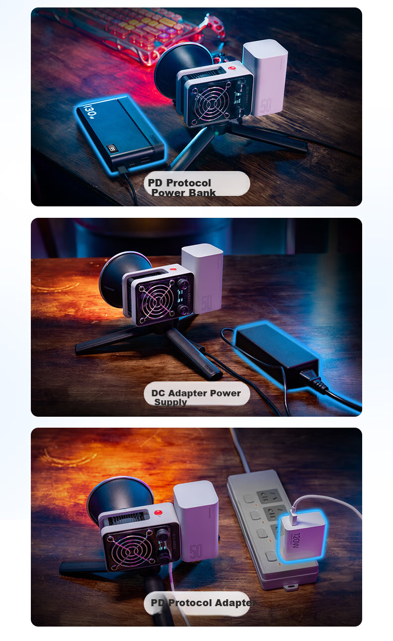 Zhiyun Fill Light, 50W Professional Photography Light, Full Color RGB Lighting, Handheld Outdoor Portable Soft Light, Live Streaming Video Film Photography Light, Xuequ CX50RGB 19