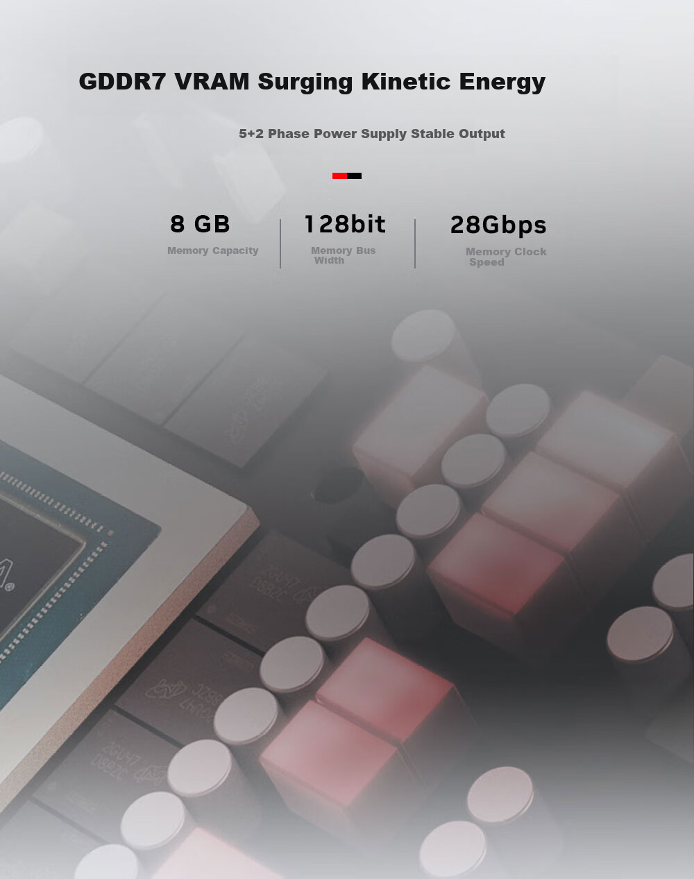 GAINWARD GeForce RTX 5060 Tuxiao OC 8G Graphics Card, DLSS 4.5, NVIDIA, E-Sports Gaming/Design Editing/AI Local Deployment 5