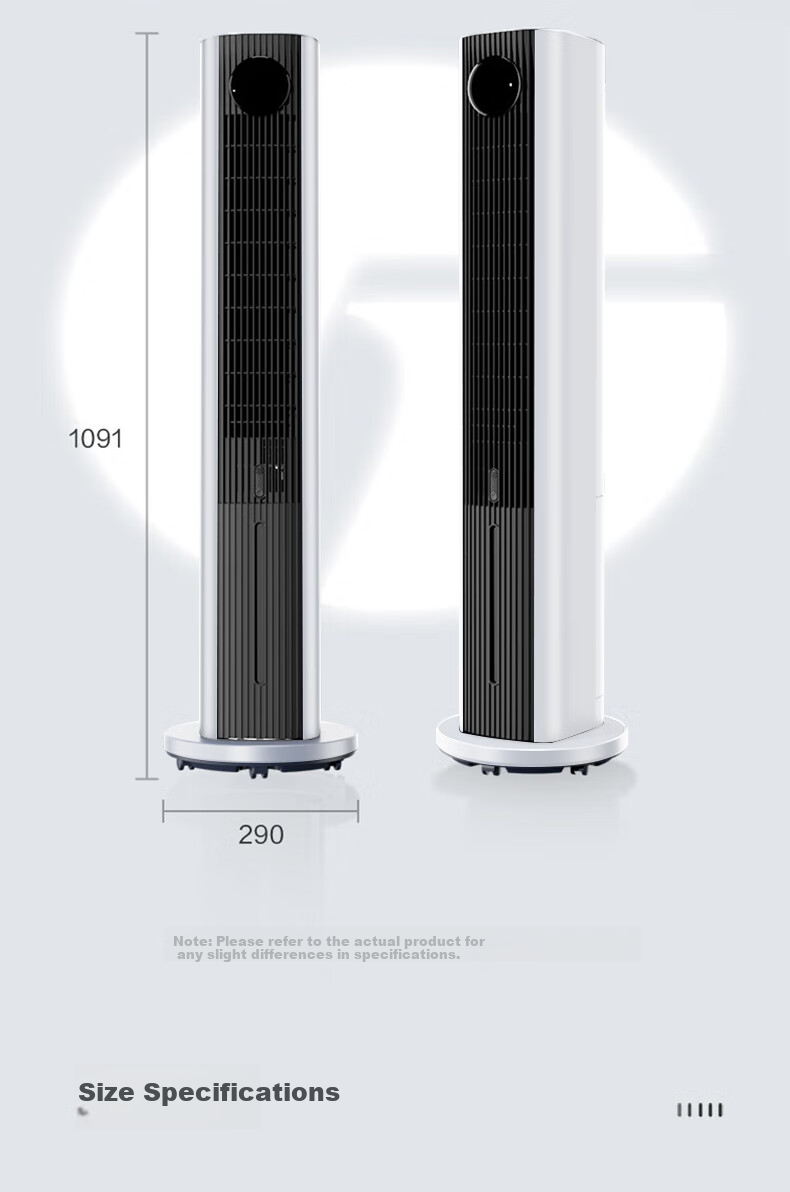 GREE [Plasma Sterilization], Remote Control Cold Air Fan, Cooling Fan, Humidifying Home Use Cold Air Machine, Aromatherapy Water-Cooled Cooling Fan, Air Conditioning Fan KS-06S70Dbg 18
