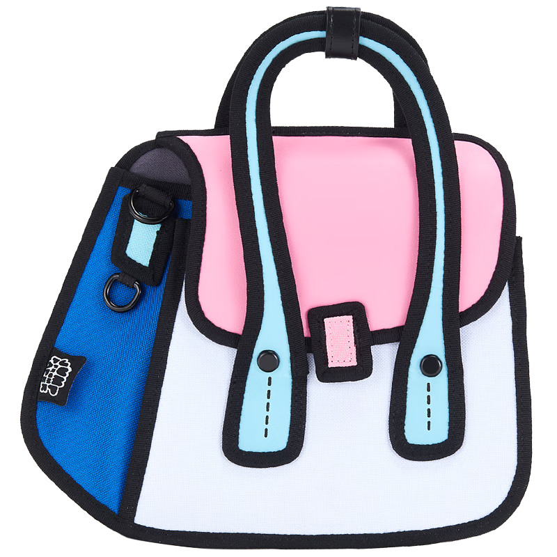 JumpFromPaper Birthday Gift Owl Anime 2D Manga Crossbody Bag Women's Handbag Gift Bag Fluorescent Pink