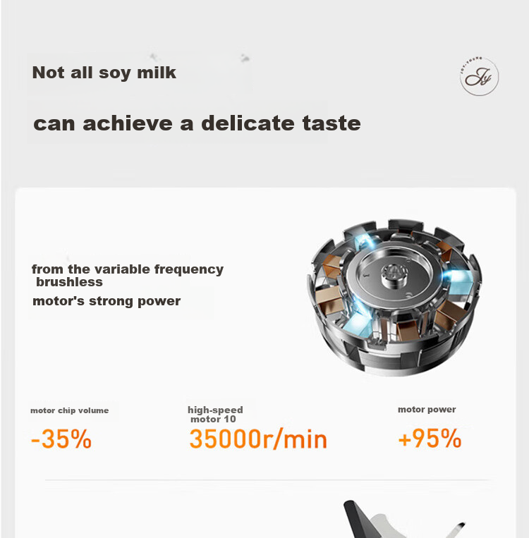 Joyoung Home Use 1.2L Capacity Variable Frequency Quiet Blender with Adjustable Texture, Fully Automatic Filter-Free Soy Milk Maker B730 27