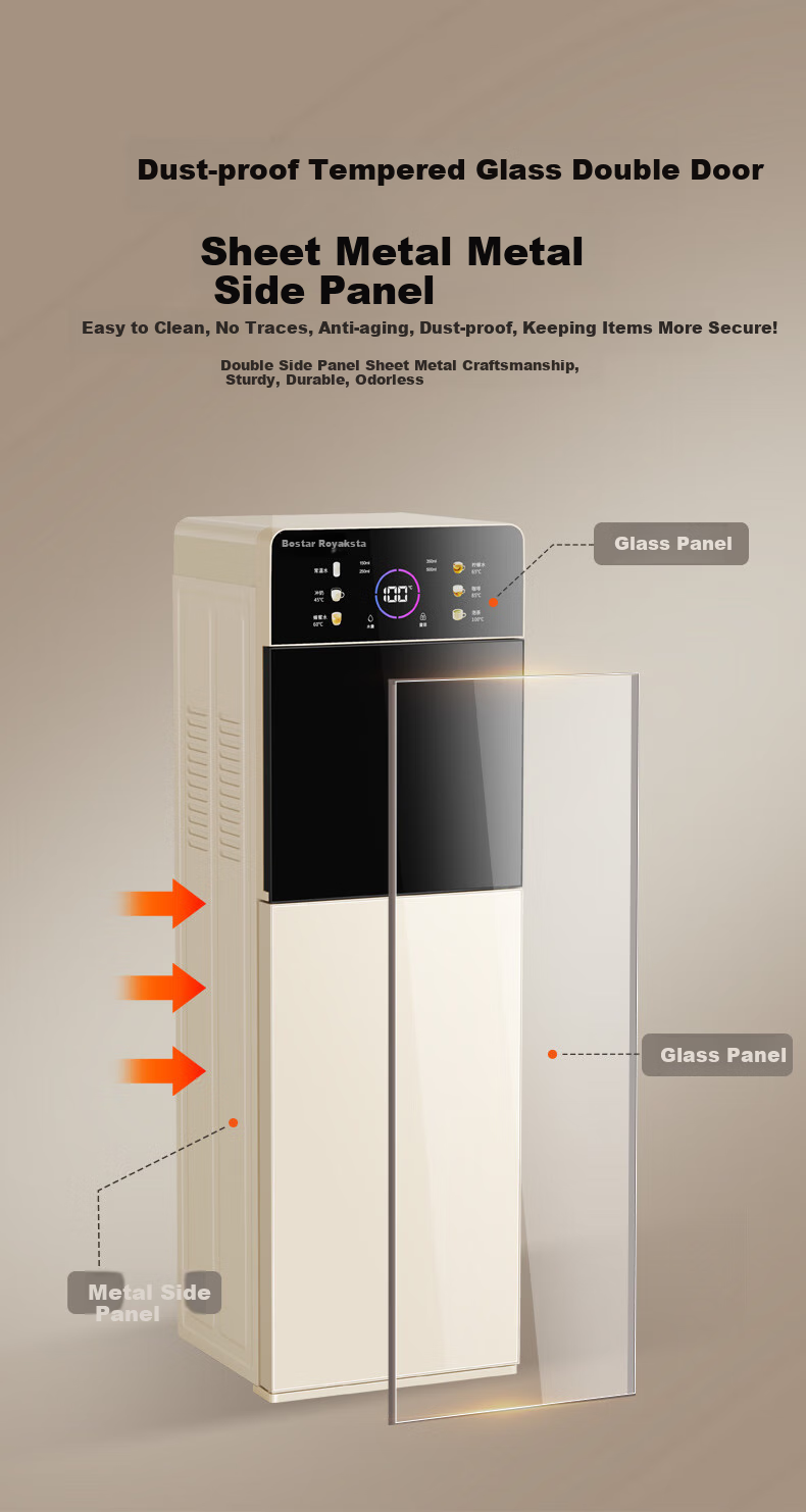Royalstar Instant Hot Water Dispenser Sold by JD, Floor-Standing Rapid Heating Bottom-Loading Milk Maker And Formula Mixer with Adjustable Temperature, Fast Heating Office Fully Automatic Intelligent Water Boiler YR-S2801 7