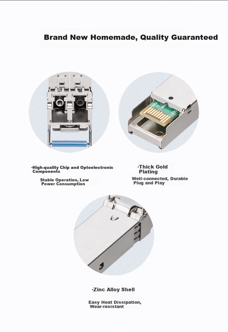 TP-LINK , Gigabit Single-Mode Dual-Fiber SFP Optical Module, Fiber Optic Transmission, TL-SM312LS 2