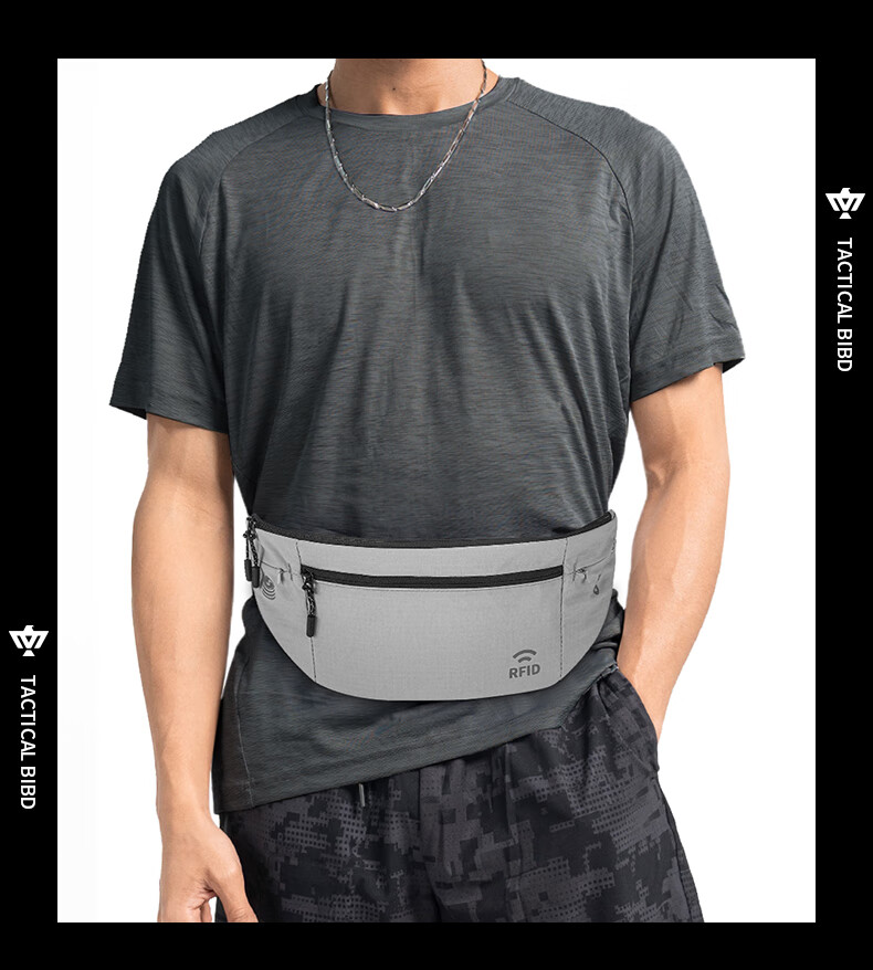 Zhanshuniao RFID | Anti-Theft Waist Bag for Travel, European Tour Invisible Crossbody Bag, Lightweight Phone And Key Holder 7