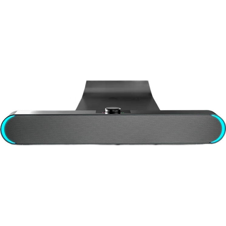 Колонки SADA V-183 Bluetooth/USB с микрофоном, мини-сабвуфер, настольные, проводные, черный