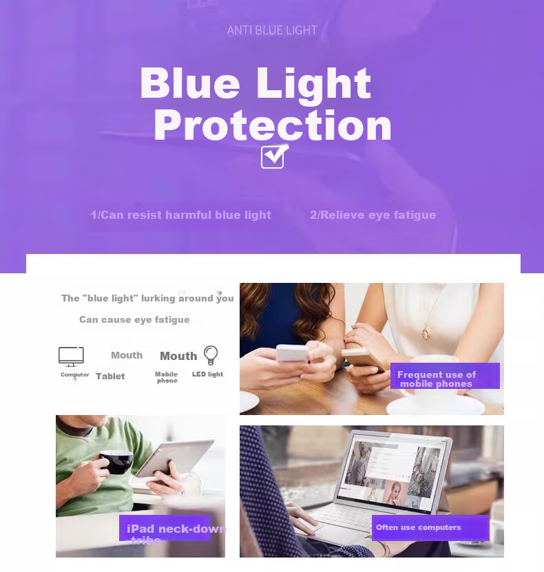 Chuangguo Imported Reading Glasses for Women, Anti-Blue Light Radiation, High Definition, Super Brand, Bifocal, Auto-Focus, Genuine Product with Prescription Lenses 7