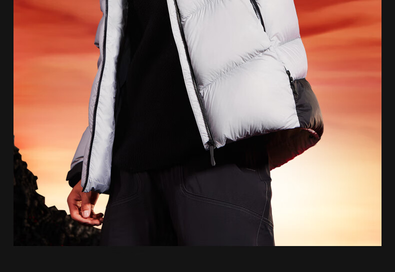 Camel Volcano PRO Goose Down Jacket Dilireba Same Style Unisex Thickened Hooded Down Coat M35CR07101 20
