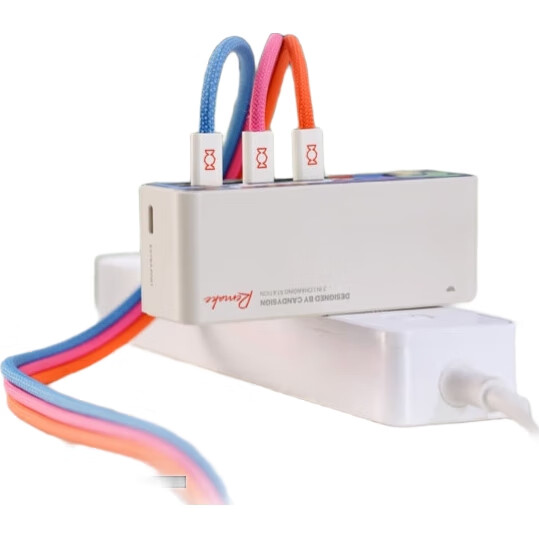 Магнитный кабель CANDYSIGN MagTie 100W USB A-C Sweet White для iPhone, iPad, ноутбуков, 1 метр