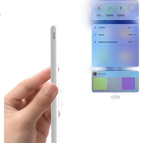 Емкостный стилус Smorss для iPad, альтернатива Apple Pencil, с Bluetooth, цифровым дисплеем, магнитным двойным зарядным устройством, сенсорная ручка для рисования для iPad Air 5/Pro/Mini