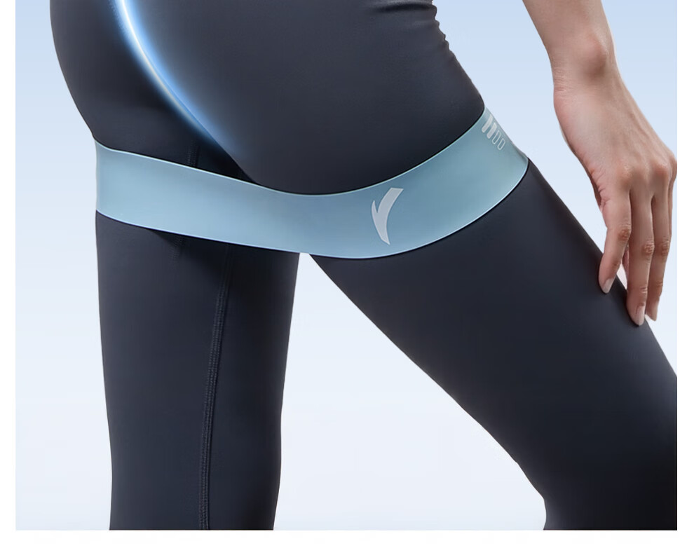 Anta Elastic Loop Yoga Knitted Resistance Band Hip Lifting Squat Shaping Circular Resistance Band 4