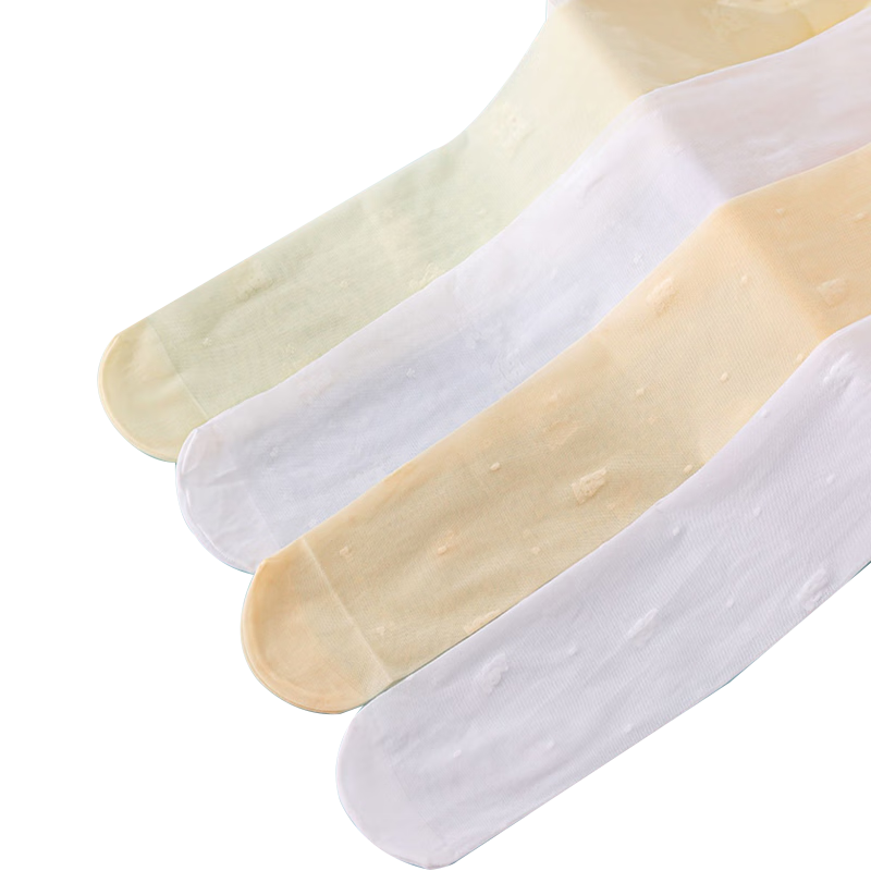 Dingguagua Children's Silk Stockings, Girls' Pantyhose, White Tights, Leggings, Baby Summer Thin Dance Socks, Suitable for Outdoor Wear