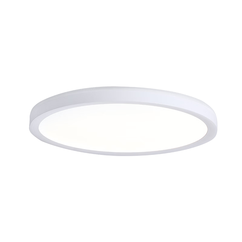 Sunshine Lighting LED Ceiling Light Bedroom Balcony Dining Kitchen Full Spectrum Three-proof Monochrome Cool White Minimalist Style 24W