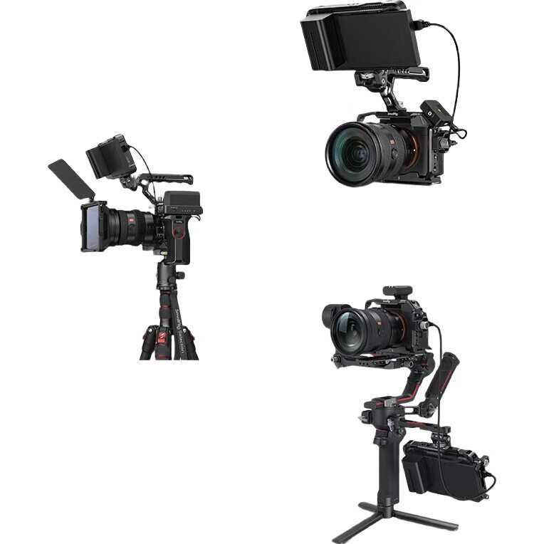 Комплект для расширения камеры SmallRig 3667B, клетка для Sony A7m4/A74/A7S3/A7R5/A1, полнопокрывный каркас, аксессуары для фотосъемки