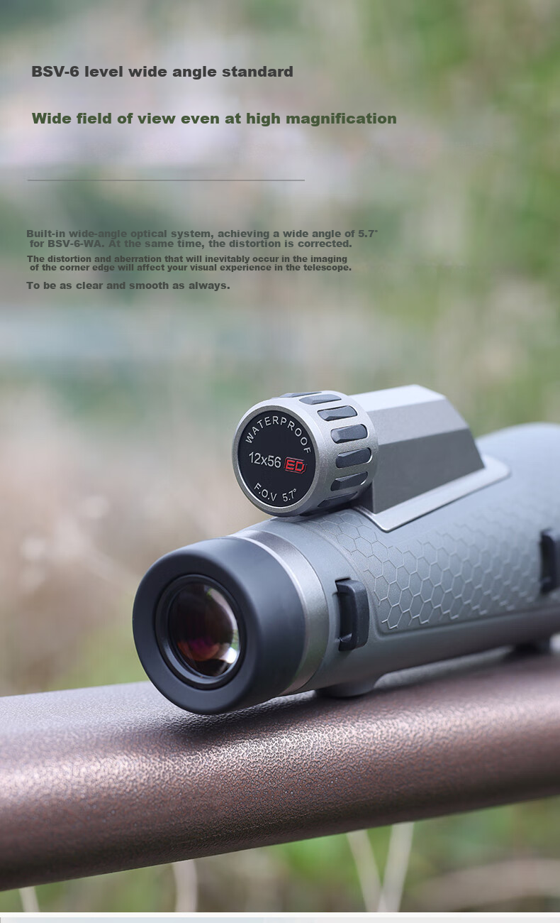 BOSMA X32 Lens Telephoto Camera Lens, Flat Field ED Lens, External Lens for Smartphones, Concert Shooting Tool, Monocular Telescope 8