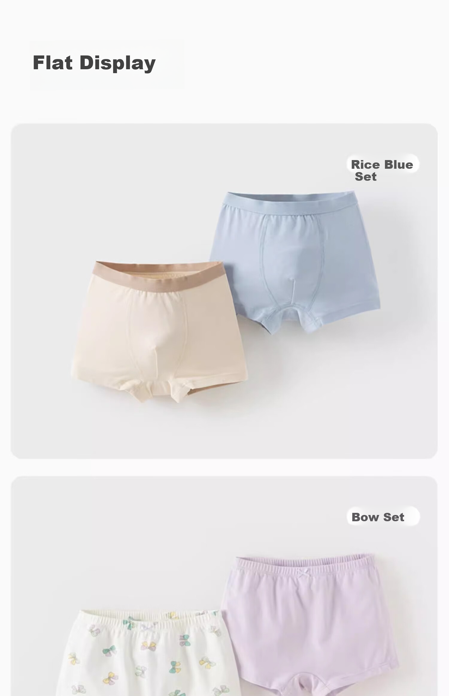 DAVE & BELLA [Two-Pack] Children's Underwear, Baby Boxer Briefs for Girls, Boy Shorts, Comfortable Fit without Pinching 17
