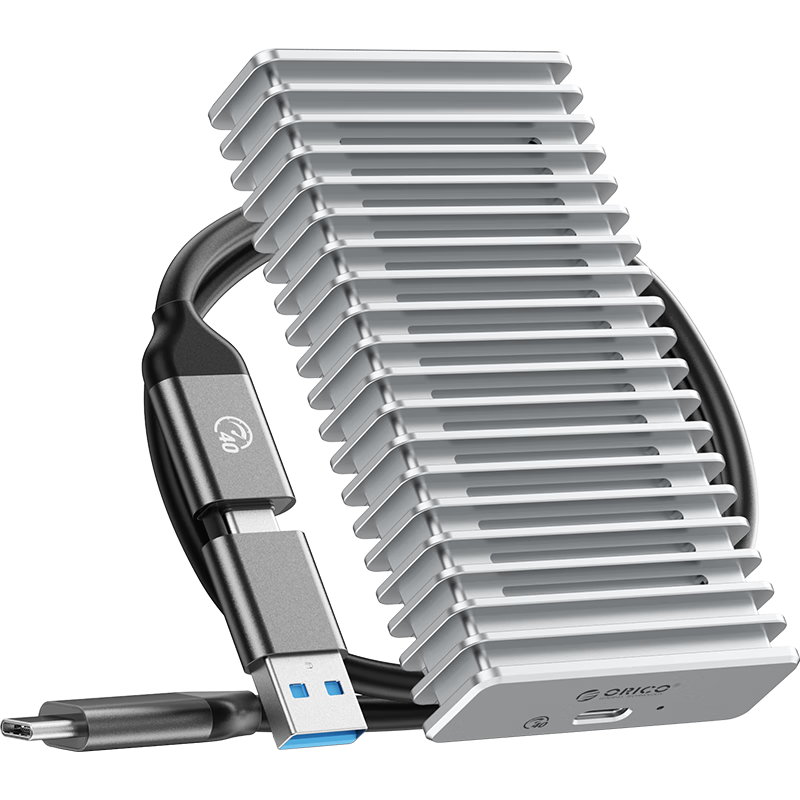 ORICO 2TB Thunderbolt 4 Portable SSD Compatible with Thunderbolt 3 USB4 High-Speed External Hard Drive 3800MB/s Read Speed F40