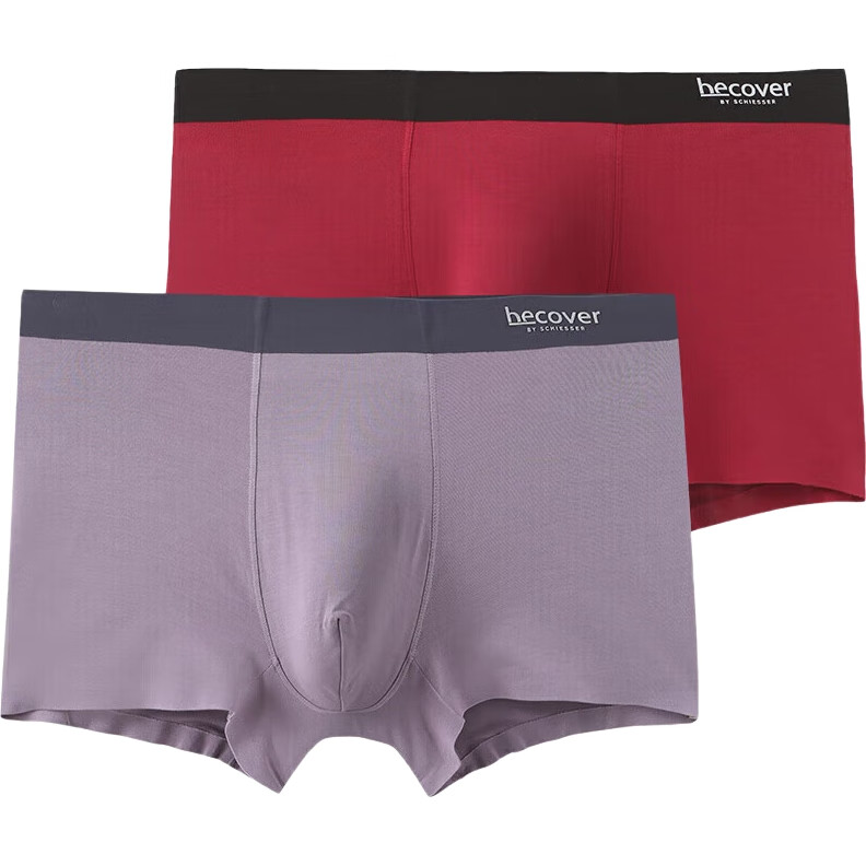 Мужские трусы Schiesser Becover, бесшовные, серия Becover, модальные, с заниженной талией, 2 шт.