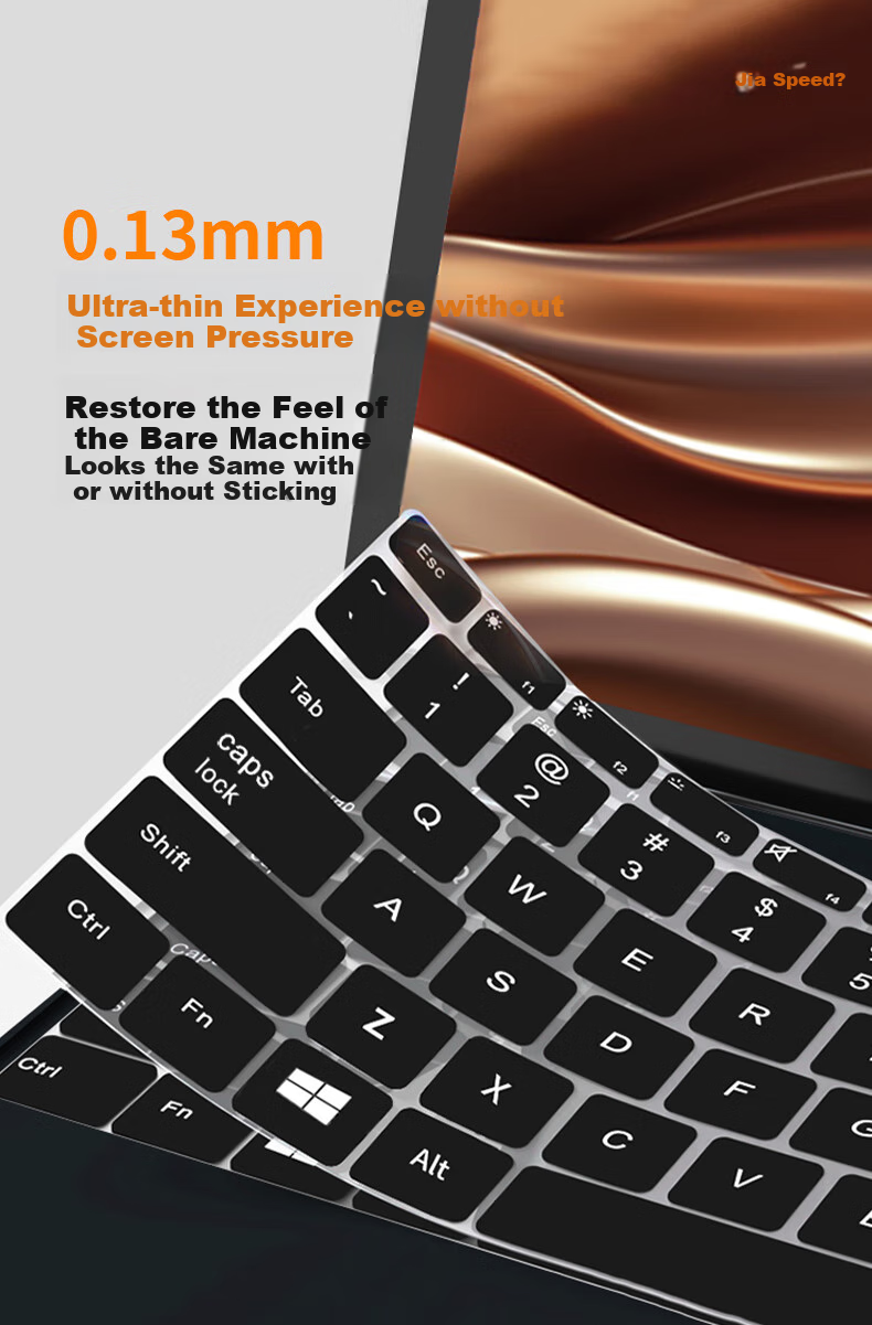 Jiasu Lenovo ThinkPad E16/T16/P16/P16v/P16s Black Keyboard Cover, Protective Film for 2025/24/23 Models, Black Waterproof Dustproof Case 1