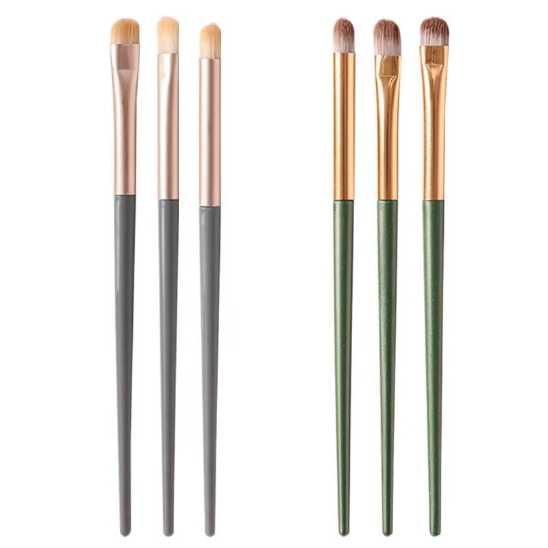 Dikalu Beginner's Makeup Brush Set: Eyeshadow Brushes, Detailing Eye Shadow Brushes, And 3-Piece Brush Set