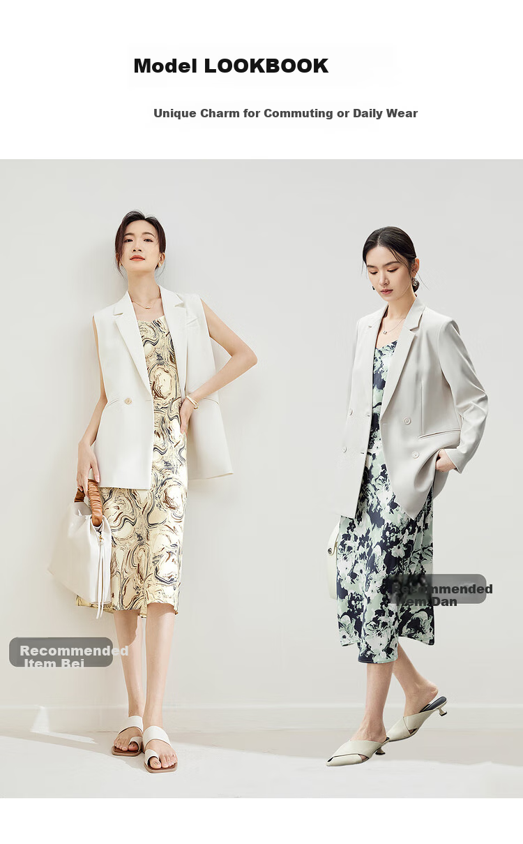Sentubila Spring And Autumn French Floral Print Spaghetti Strap Dress Elegant Goddess Style Sexy Slimming Dress Apricot Base Floral Pattern Size S 9