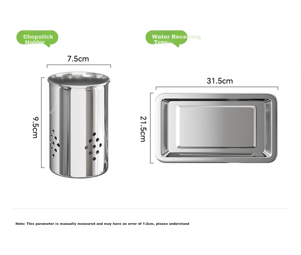 Shuaishi Kitchen Stainless Steel Knife Holder, Utensil Storage Rack, Cutting Board Organizer, Chopstick Cage, And Pot Lid Integrated Storage Rack 26