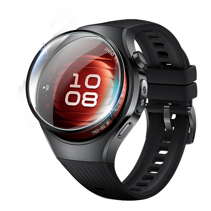 CangHua [2-Pack] Huawei Watch 5 Screen Protector Film Easy Apply Full Coverage Non-Tempered Anti-Drop Scratch-Resistant for 46mm Huawei Watch 5