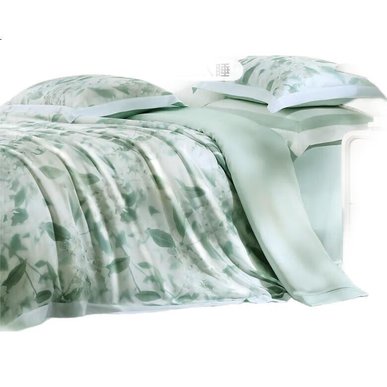Комплект постельного белья FUANNA, 60s Lyocell Tencel, летний принт, охлаждающий, для односпальной или двуспальной кровати, 203*229 см