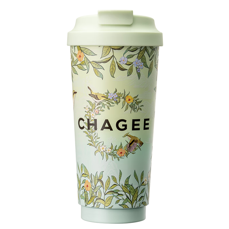 CHAGEE Large Capacity Insulated Mug, 316 Stainless Steel, Locking Lid, Coffee And Tea Pot, Water Cup, Mid-Autumn Festival Gift, Qingshichunsha